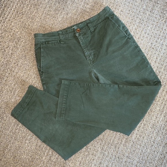 Madewell Cruiser Straight Leg Chino Pant Sz 27 - Picture 1 of 8